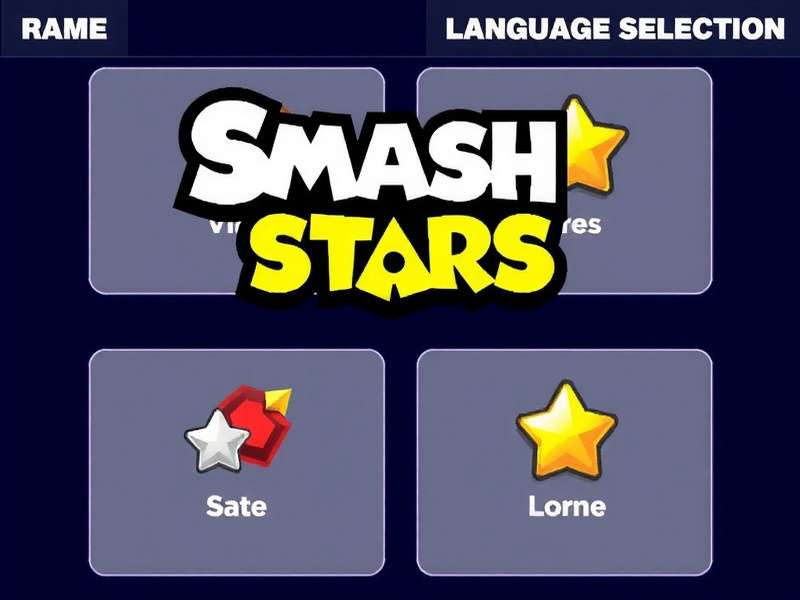 Multiple Indian Language Options Smash Stars Language Selection